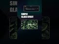 Glossy Effect Using HTML and CSS | Learn web development #htmlcss #webdesign #css #viral #trending