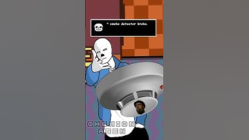 Smoke Detector Broke #undertale #sans #papyrus #smoke