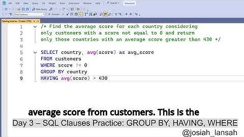 SQL GROUP BY and HAVING Explained with Real Example | Learn SQL Step by Step