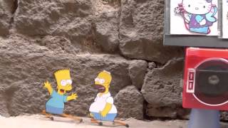 The magic Simpsons dance in Barcelona