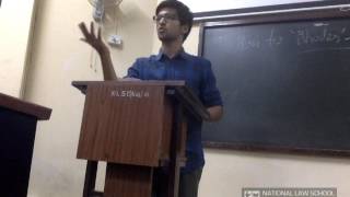 How to Rhodes? - Vanshaj Jain (Rhodes Scholar, 2017) NLSIU, Bangalore