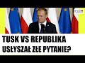 Tusk usysza niewygodne sowa