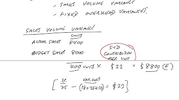 Variance Analysis (part 5) - ACCA Management Accounting (MA)