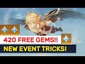 EPIC 420 FREE Primogems!! 490,000 Mora! New Gliding Event Guide! | Genshin Impact