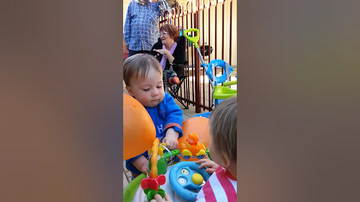 Riley's first birthday party.