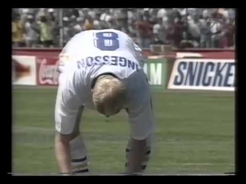 Sverige - Rumänien, VM 1994, hela straffläggningen, Lasse Granqvist & Ralf Edström