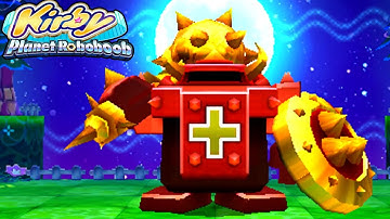 Kirby: Planet Robobot 3DS - 100% Walkthrough Kirby 3D Rumble