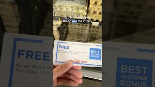 Yes, I did get my free eggs yesterday! #eggs #kroger #kingsoopers #colorado #rvlife #free #lottery