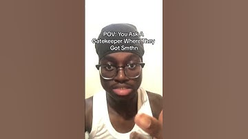 How Ppl Be Gatekeeping Nowadays  #gatekeeping #gatekeep  #funny