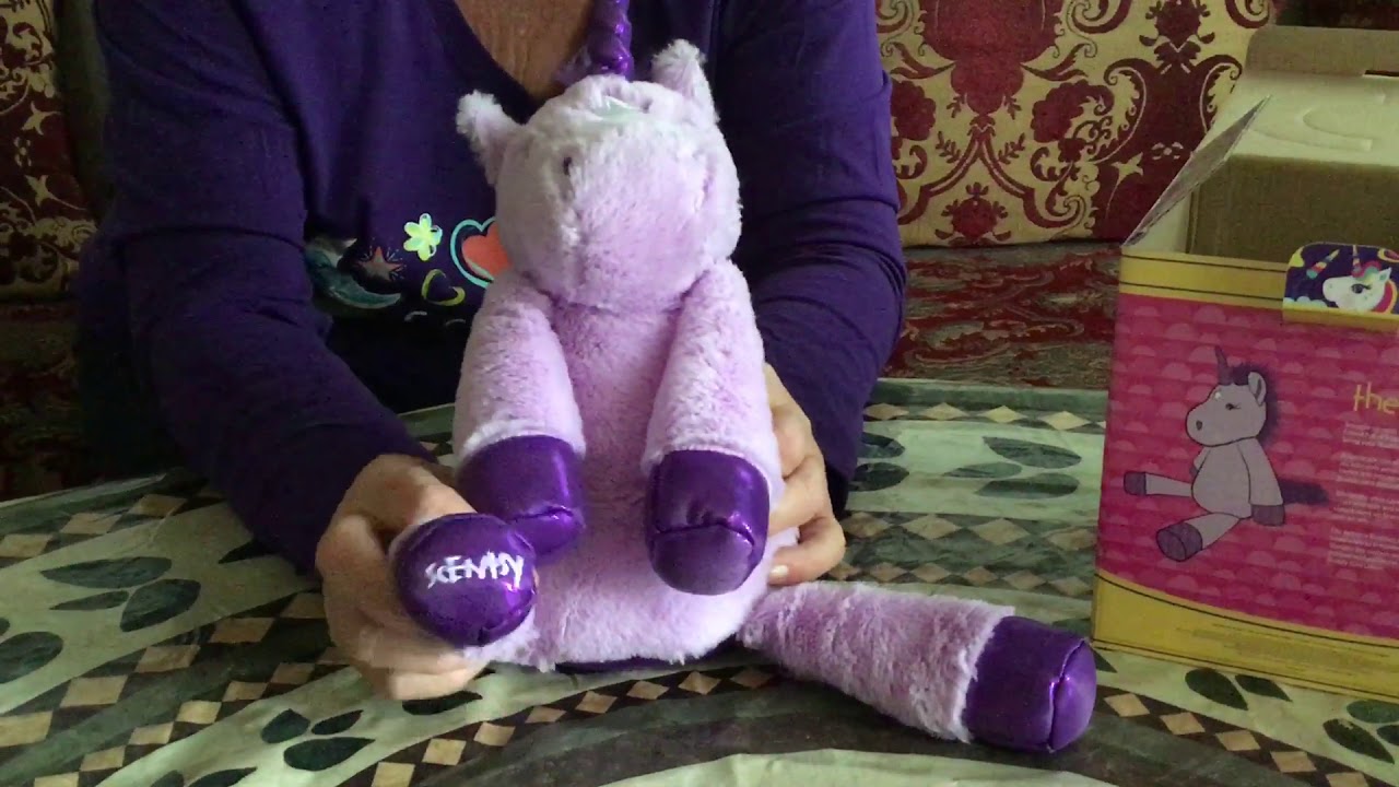Scentsy Buddy Vega the Purple Unicorn Plush Stuffed Animal 