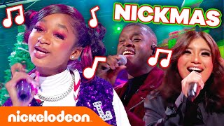 Jingle Bell Rock & More Songs w/ That Girl Lay Lay & Pentatonix | The Great Nickmas Tree Sliming