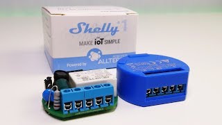 Shelly 1 - WiFi-реле на базе ESP8266