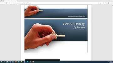 SAP SD Interview Questions - Mock Interview. SAP SD Training By Praveen
