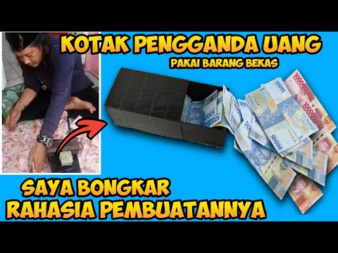 Cara buat kotak sulap PENGGANDA UANG yang lagi VIRAL