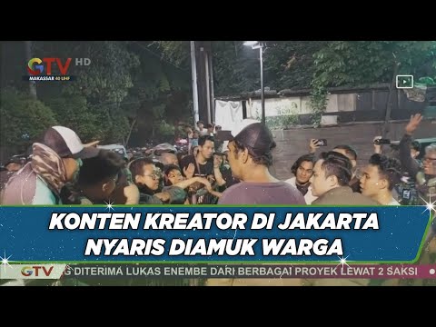 Isi Konten Menyinggung, Konten Kreator di Jakarta Nyaris Diamuk Warga dan Driver Ojol - BIS 16/08