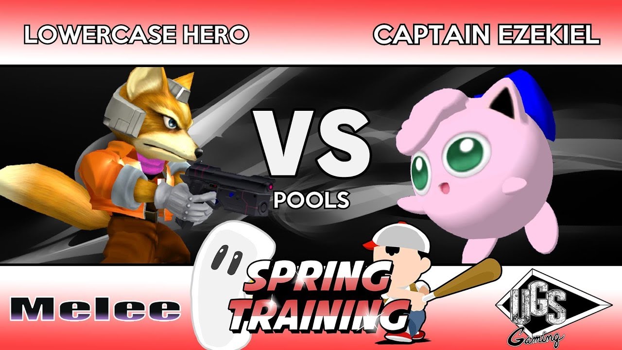 Spring Training - Pools - Lowercase Hero (Fox) Vs. Captain Ezekiel (Jigglypuff) - YouTube