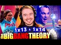 CAN T UNSEE THIS The Big Bang Theory Ep 13 14 Reaction FIRST TIME WATCHING 