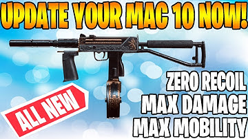 NEW WARZONE MAC 10 META Build Loadout - NO Recoil, MAX Damage and MAX Mobility COD COLD WAR