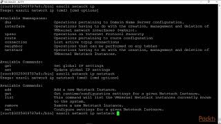 ESXi 6 Command Line Interface (CLI) for Networking