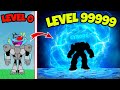 Oggy became cyborg god in mega power tycoon roblox