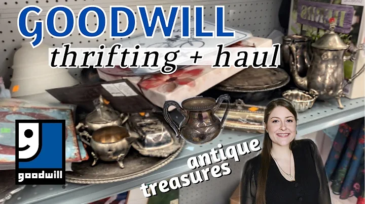 SHOULD I HAVE LEFT IT?! GOODWILL THRIFTING & STYLING THRIFT HAUL