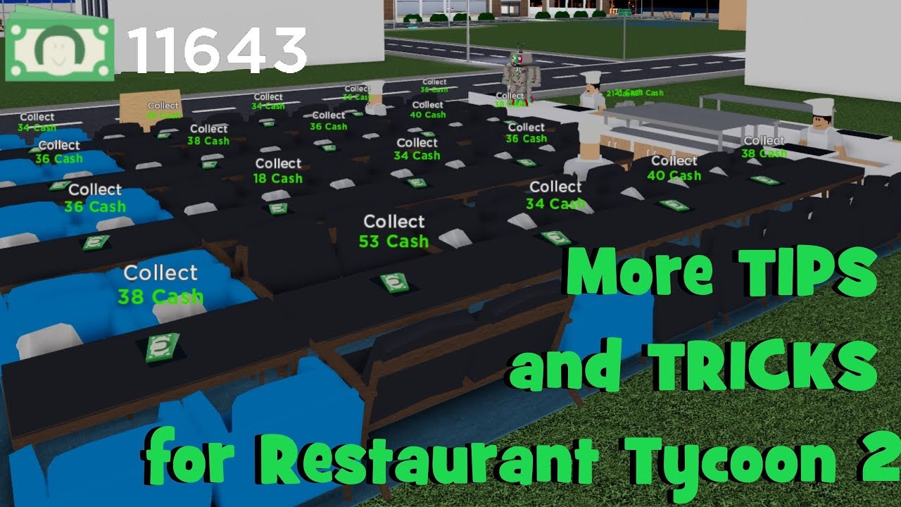 In Roblox Restaurant Tycoon Money Glitch 2019