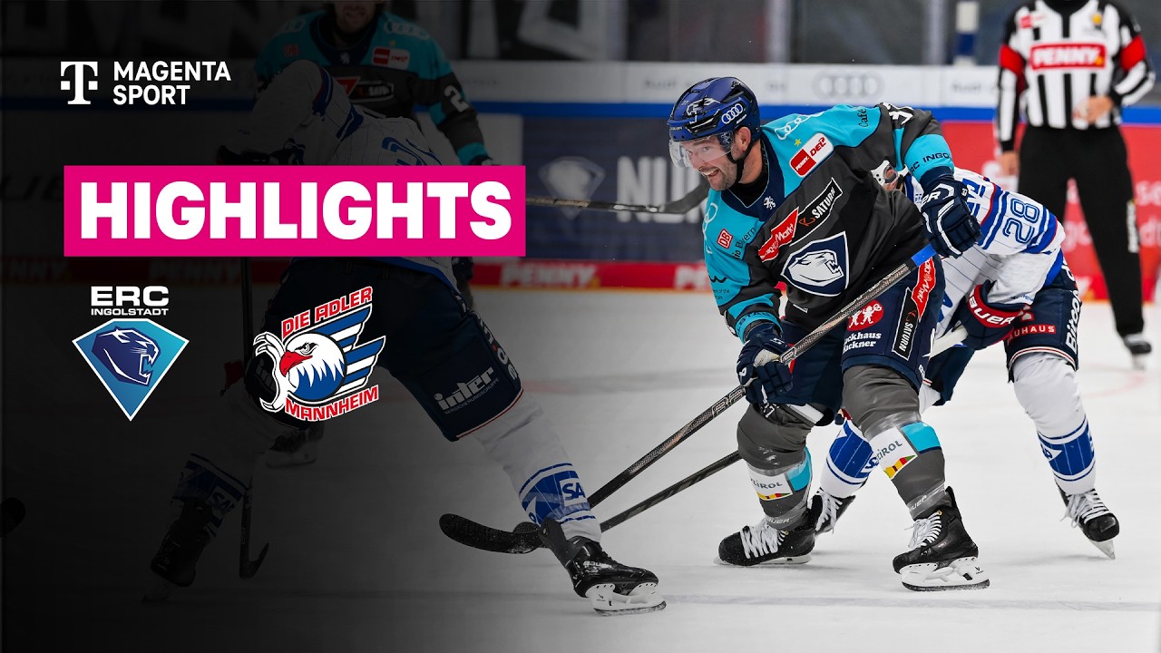 ERC Ingolstadt - Adler Mannheim | PENNY DEL | MAGENTA SPORT