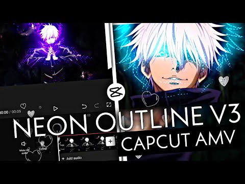 NEON OUTLINE EFFECT LIKE AFTER EFFECTS | CAPCUT AMV/EDIT TUTORIAL