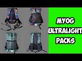 Myog 35l ultralight packs version 4  chilly bin hikes