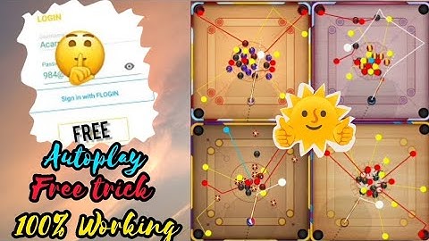 Free Autoplay😲 | How To Free Autoplay💯 | Carrom Pool Autoplay free Trick🔥🤩 @krishnakumargupta6497