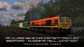 NEW AP Class 66 Enhancement Pack 2.0 Vol 1 Bedford – Dudding Hill Junction | Train Simulator Classic