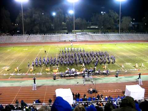 Amador Valley High School Marching Band WBA Championships 11.20.10 "American Voices"