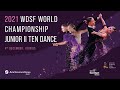 2021 WDSF World Championship  Ten Dance Junior II Vilnius