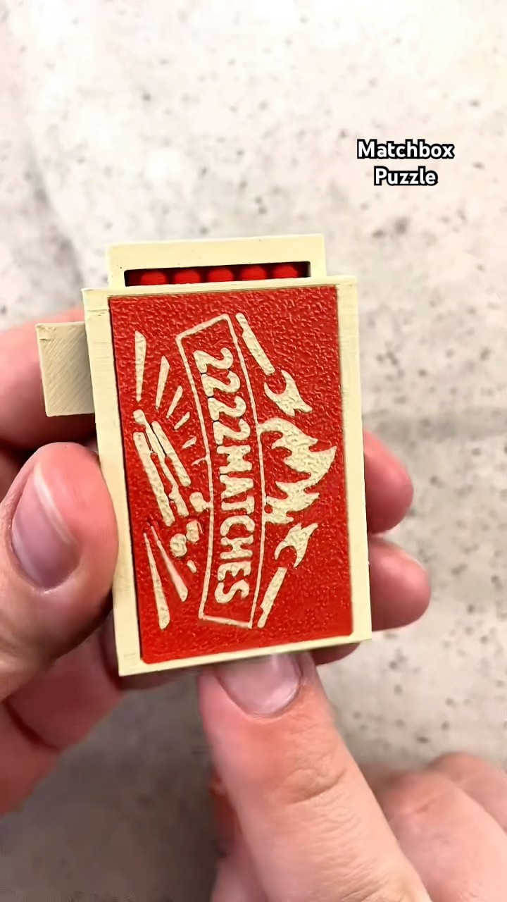 This Matchbox Has a Sneaky Puzzle Inside #puzzle #shorts - YouTube