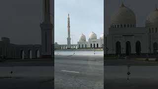 Мечеть по дороге в Алмалык очень красивая.