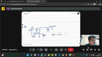 Week-10 NPTEL-Analog Electronic Circuits- PMRF Live session-10(July 2025) TA Arpit Bal