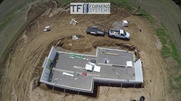 TF Forming Systems Insulated Concrete Forms Foundation - ICF Construction