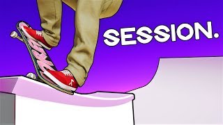 Session: Rooftop Skate Park! (Neon v2)