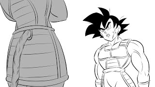 Saiyan Courtship - Gine and Bardock