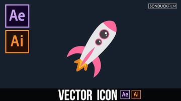 Illustrator to After Effects Workflow: Vector Icon Animation Design