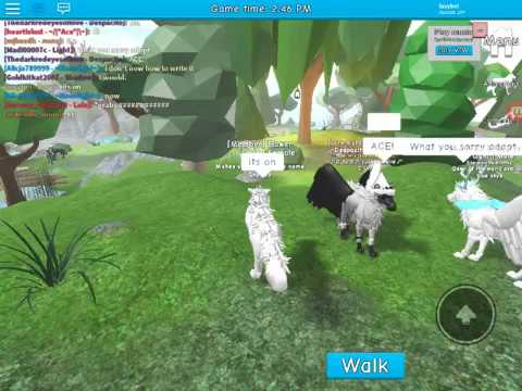 How To Use The Controls On Wolves Life Beta Youtube - how to run in roblox wolves life 3