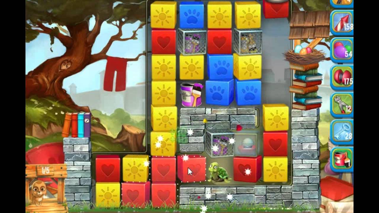 Pet Rescue Saga level 1381 no boosters 😈 ►TOBIAS DEAMON◄