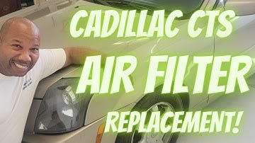 2003-2007 Cadillac CTS Air Filter Replacement! 👍🏽