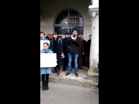 გიორგი კასრაძე ჭიათურელ მაღაროელთა აქციაზე / giorgi kasradze prezident of \"Georgia XXI century\"