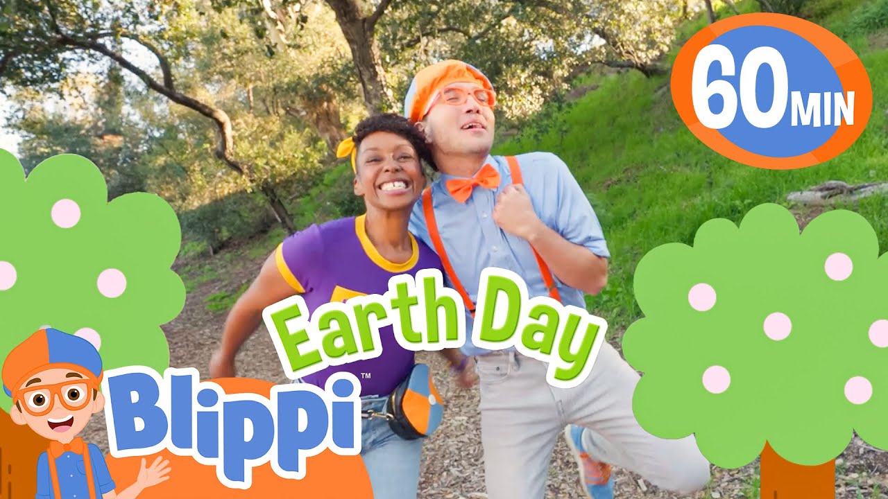 Blippi and Meekah Celebrate Earth Day🌍 | Blippi | NEW Superhero Cartoon for Kids | Moonbug Kids