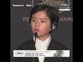 "Il ne m'a pas beaucoup donné d'indication", le jeune acteur RIMU KUWAKI sur la direction de KOREEDA