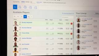 NBA Fanduel Strategy | BEST WAY TO WIN