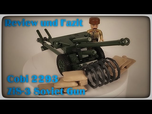 Cobi 2293 - ZiS-3 Soviet Gun | Review & Fazit [German]