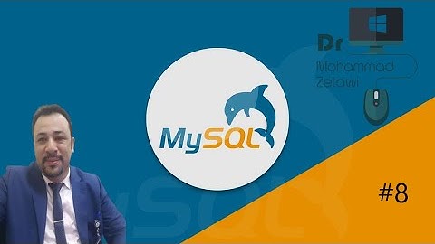 Learn MySQL In Arabic #8 insert into, اضافة سطر جديد من البيانات على الجدول