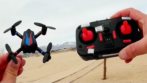 LiDi RC L18 Land Air Fighter Drone Flight Test Review